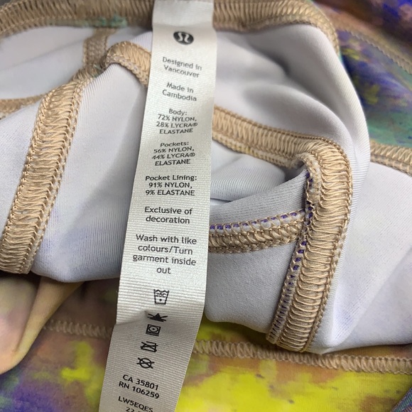 😍NWTs Lululemon Cargo Super-High-Rise Hiking Tight 25" - Picture 9 of 9